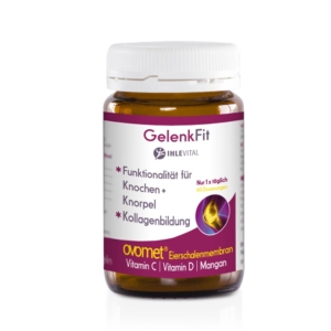 GelenkFit Ovomet, Kollagen, Gelenke, Entzündung, Vitamin C und D und Mangan